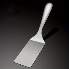 2pcs 25 Non Slip Pizza Cutter Shovel Stainless Steel Spatula Slotted Hamburger