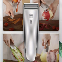 Stainless Steel Melon Peeler Fruit Cutter Kitchen Gadget