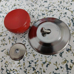 Wood Pot Lid Handle Stainless Steel Cap Kitchen Supplies