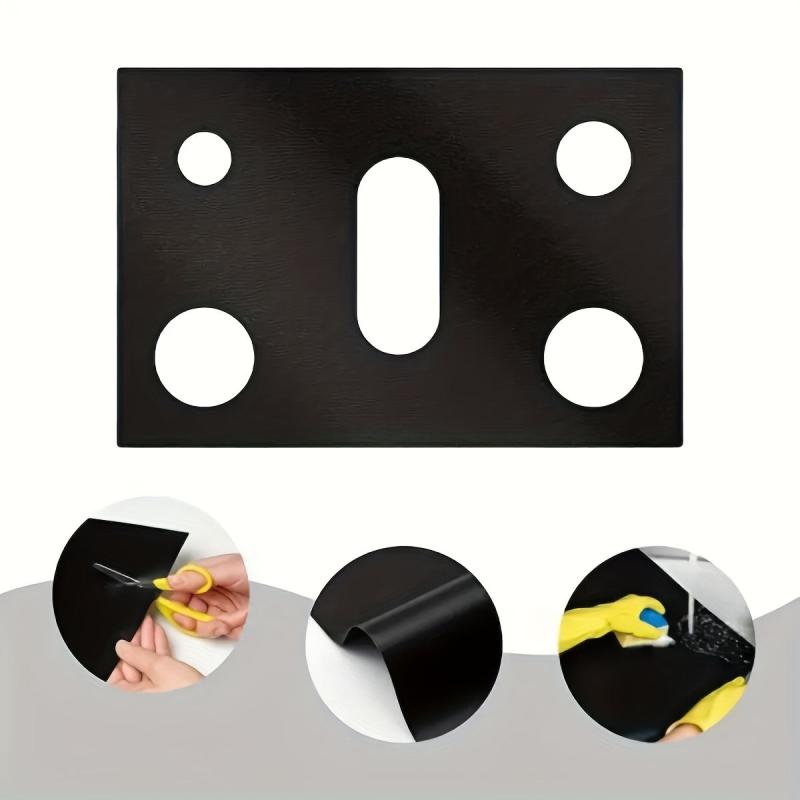 2pcs Reusable Gas Range Protectors Non Stick Stove Liner