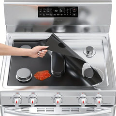 2pcs Reusable Gas Range Protectors Non Stick Stove Liner