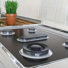 2pcs Reusable Gas Range Protectors Non Stick Stove Liner
