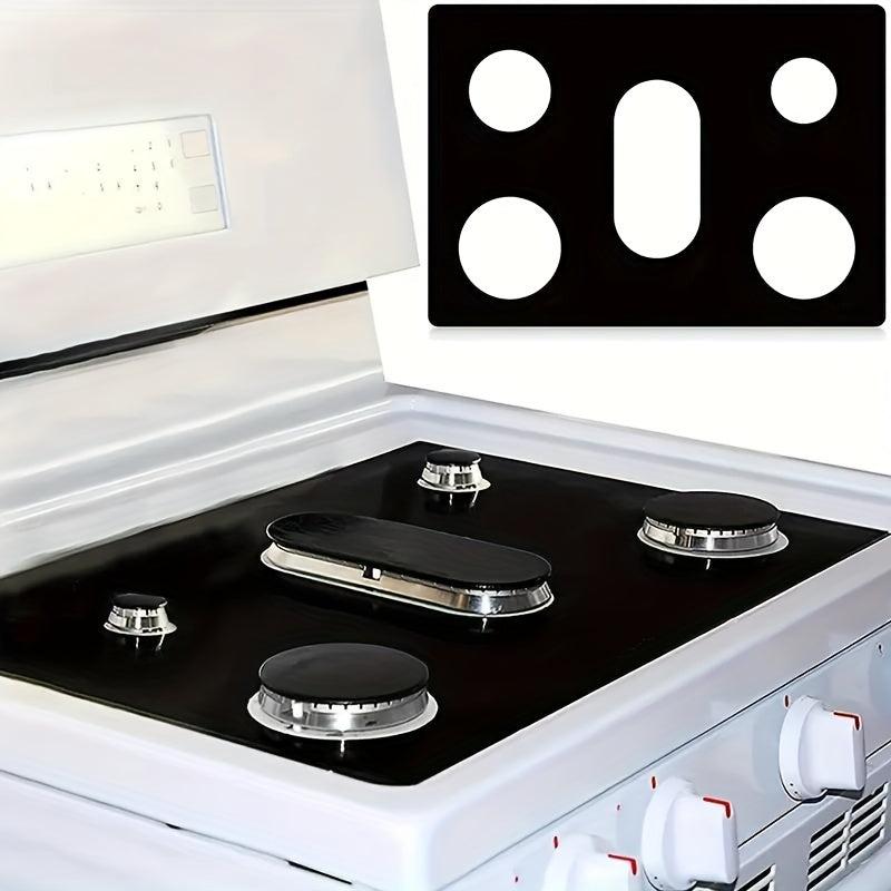 2pcs Reusable Gas Range Protectors Non Stick Stove Liner