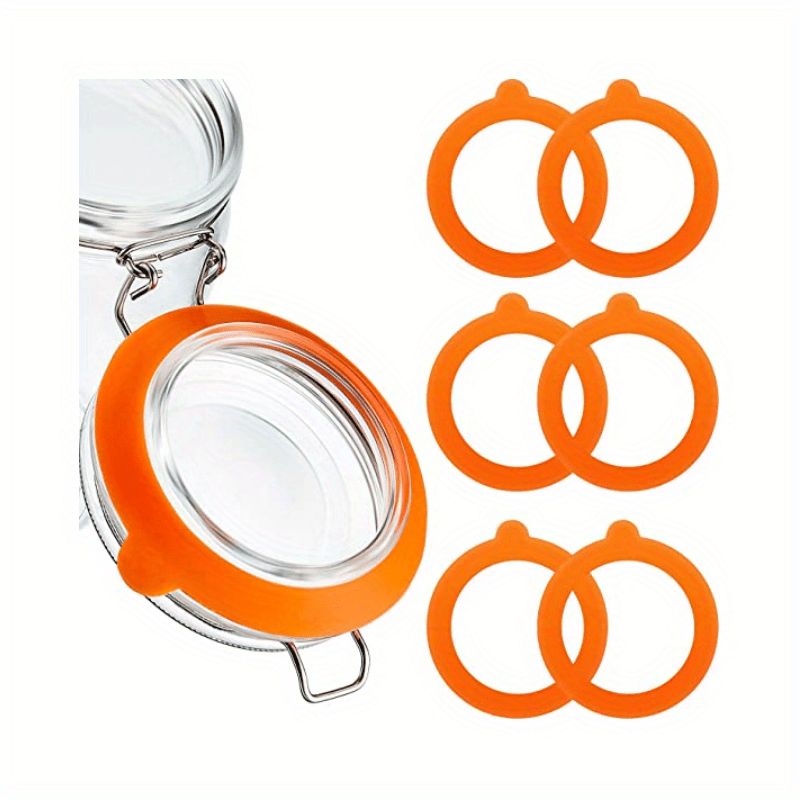 Silicone Jar Gaskets Replacement Seals Leakproof Silicone Rep