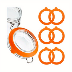 Silicone Jar Gaskets Replacement Seals Leakproof Silicone Rep