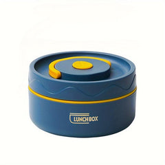 Stainless Steel Round Bento Box Stackable Food Container