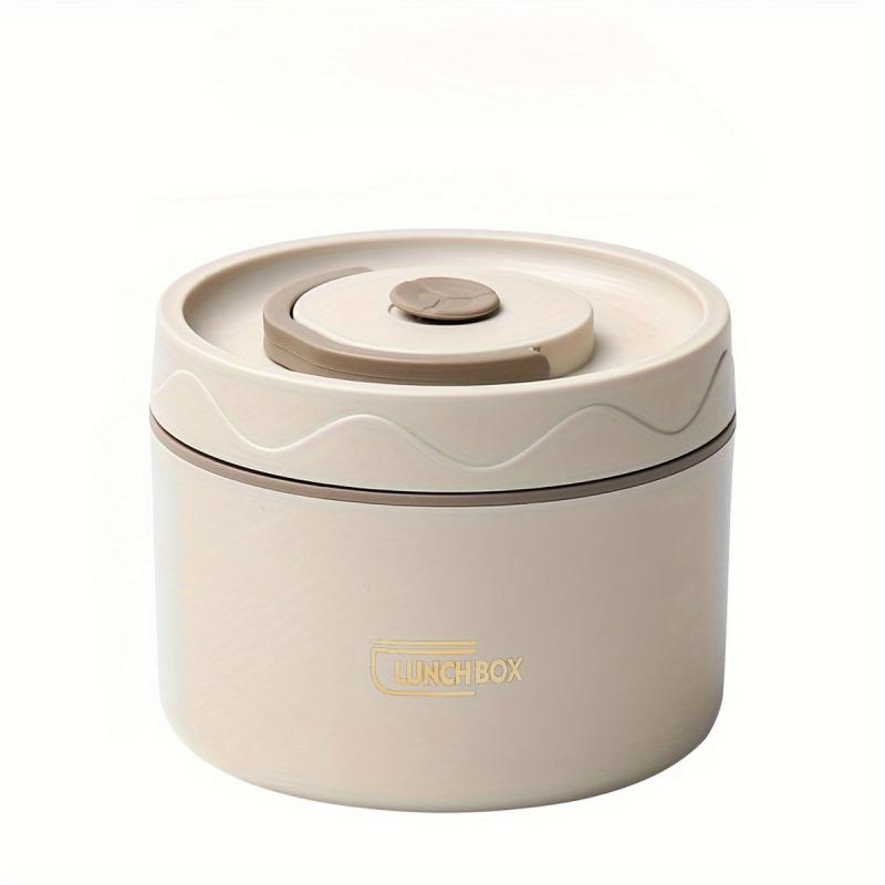 Stainless Steel Round Bento Box Stackable Food Container