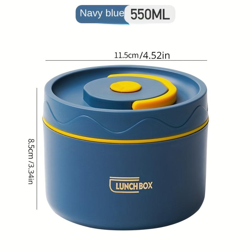 Stainless Steel Round Bento Box Stackable Food Container