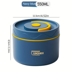 Stainless Steel Round Bento Box Stackable Food Container