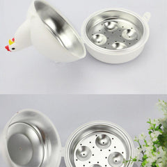 Microwave Egg Steamer Poacher Cooker Boiler - Chicken Shape