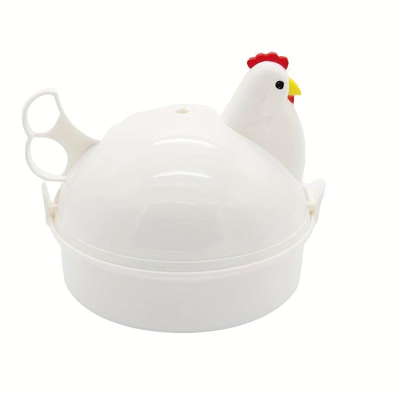 Microwave Egg Steamer Poacher Cooker Boiler - Chicken Shape