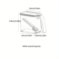 1pc Kitchen Storage Rack Wall Mounted Seasoning Rack Kitchen Seasoning Organizor