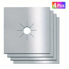 8pcs Stove Burner Covers 10 6 X 10 6 Gas Stove Protectors 0 2mm Double Thickness