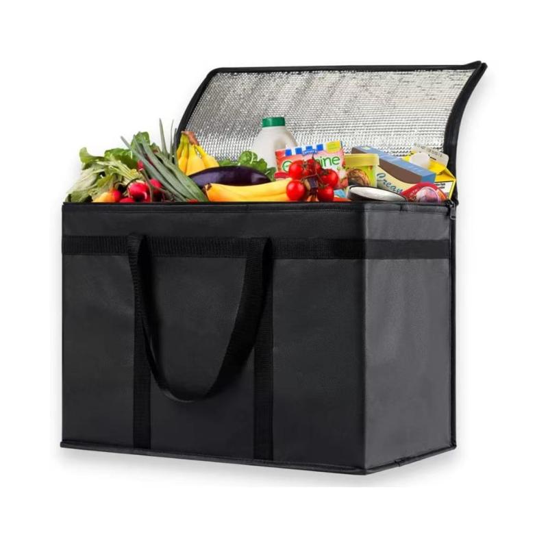 Large Insulated Picnic Bag Aluminum Foil Outdoor Cooler