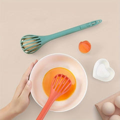 3-in-1 Egg Clip Anti-Scalding Noodle Baking Tool Manual Egg Beater