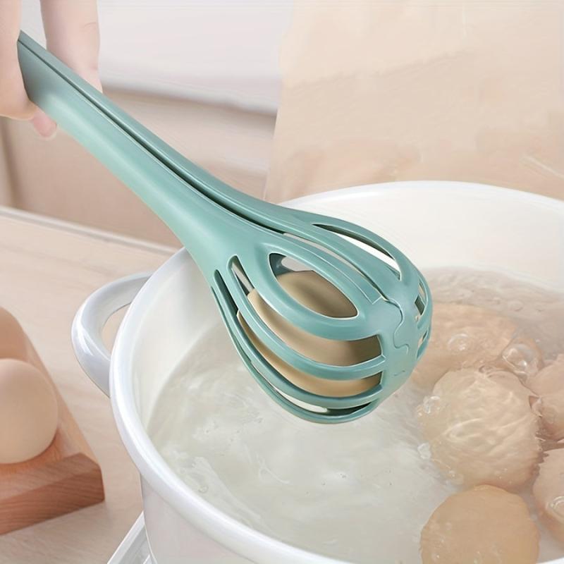 3-in-1 Egg Clip Anti-Scalding Noodle Baking Tool Manual Egg Beater