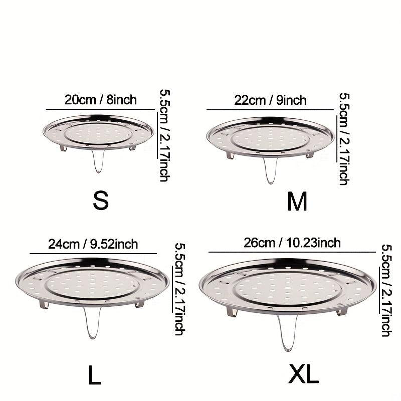 1pc Stainless Steel Steamer Rack Insert Kitchen Gadgets