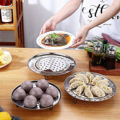 1pc Stainless Steel Steamer Rack Insert Kitchen Gadgets