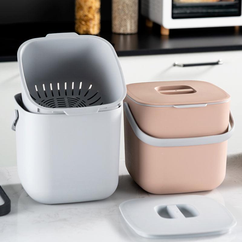 High Portable Wet Garbage Bin Dry And Wet Separation