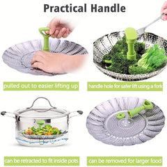 Stainless Steel Vegetable Basket Insert for Vegetarian Cooking