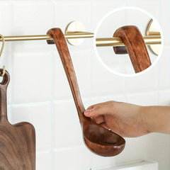 Wooden Ladle Soup Spoon with Long Handle Kitchen Utensils