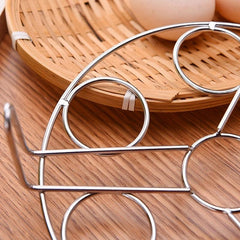 304 Stainless Steel Steaming Rack Cooling Rack Round Four Legged Steaming Rack