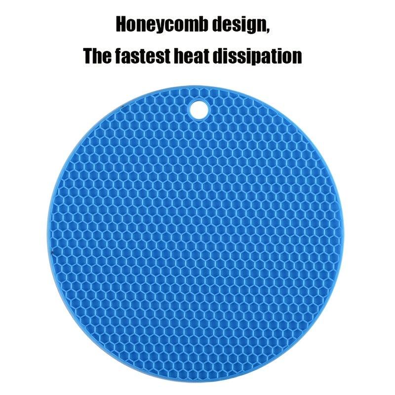 Silicone Honeycomb Insulation Mat Non-slip Waterproof