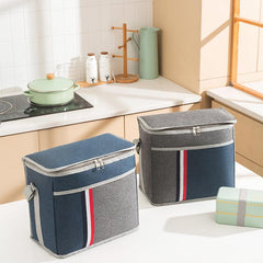 Insulated Thermal Lunch Bag Leakproof Reusable Adjustable Strap Handle