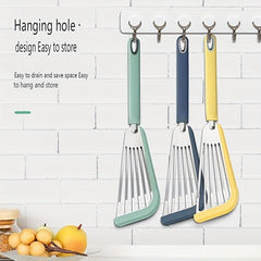 Stainless Steel Silicone Fish Spatula Kitchen Utensils