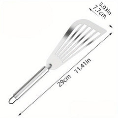 Stainless Steel Silicone Fish Spatula Kitchen Utensils