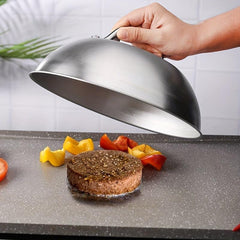 Stainless Steel Steak Cover for Western Restaurant