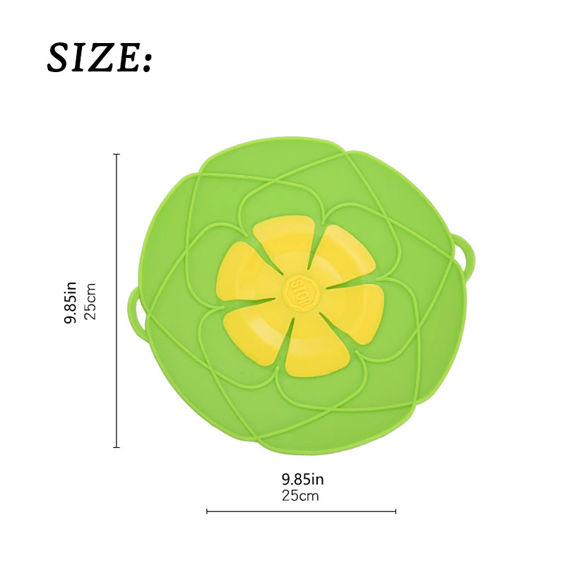 1pc Spill Stopper 25 02cm Silicone Boil Over Safeguard Kitchen Gadgets
