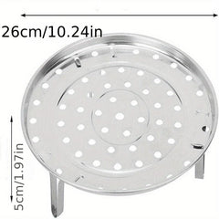 1pc Steamer Rack Stainless Steel Stand Kitchen Gadgets