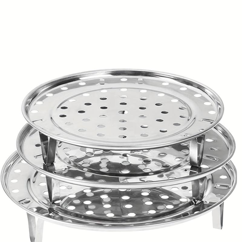 1pc Steamer Rack Stainless Steel Stand Kitchen Gadgets