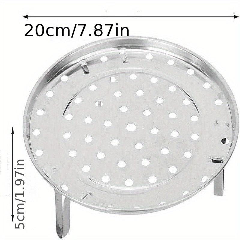 1pc Steamer Rack Stainless Steel Stand Kitchen Gadgets