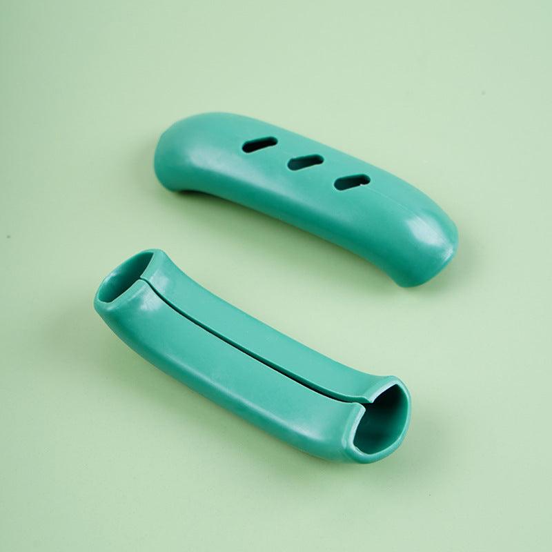 2pcs Silicone Handle Holder Grip Cast Iron Skillet Covers Heat Resistant