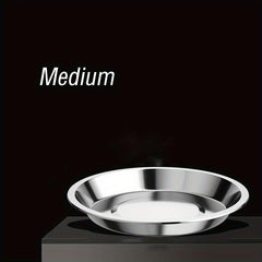 5pcs Stainless Steel Serving Plate for Fruits Snacks Fish