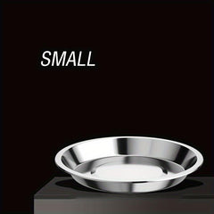 5pcs Stainless Steel Serving Plate for Fruits Snacks Fish