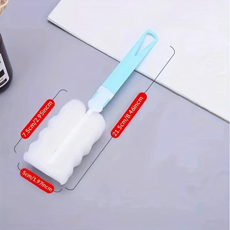 Long Handle Detachable Sponge Bottle Brush Narrow Neck Wine Bottle Brush