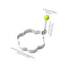 Stainless Steel Egg Cooking Ring for Perfect Eggs & Omelets