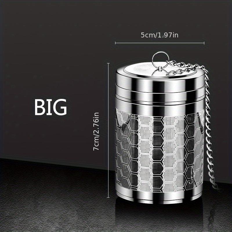 Stainless Steel Large Tea Infuser Extended Chain Hook