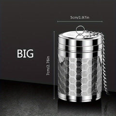 Stainless Steel Large Tea Infuser Extended Chain Hook