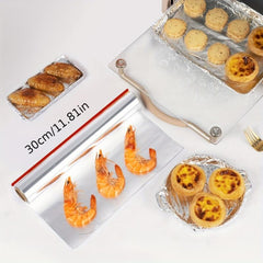Thickened Non Stick Aluminum Foil Roll for Baking and Barbecue