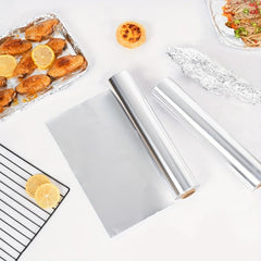 Thickened Non Stick Aluminum Foil Roll for Baking and Barbecue