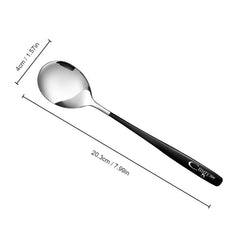 Stainless Steel Long Handle Dinner Spoon Kitchen Accessories