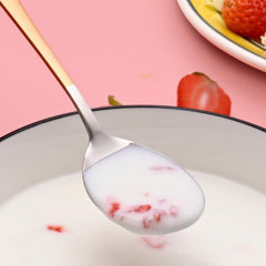 Stainless Steel Long Handle Dinner Spoon Kitchen Accessories