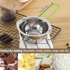 600ml Stainless Steel Double Boiler Pot for Melting Chocolate Candy