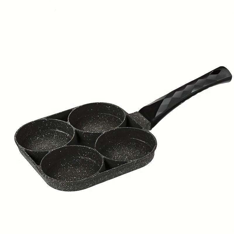 Non Stick Egg Pancake Maker w/ Wooden Handle for Induction Cooker & Gas Stov