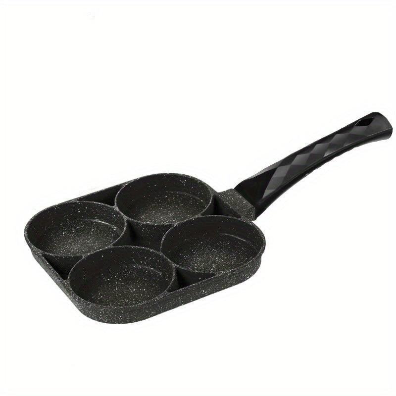 Non Stick Egg Pancake Maker w/ Wooden Handle for Induction Cooker & Gas Stov