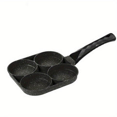 Non Stick Egg Pancake Maker w/ Wooden Handle for Induction Cooker & Gas Stov